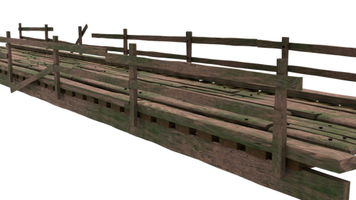 Narrow wooden Bridge preview image